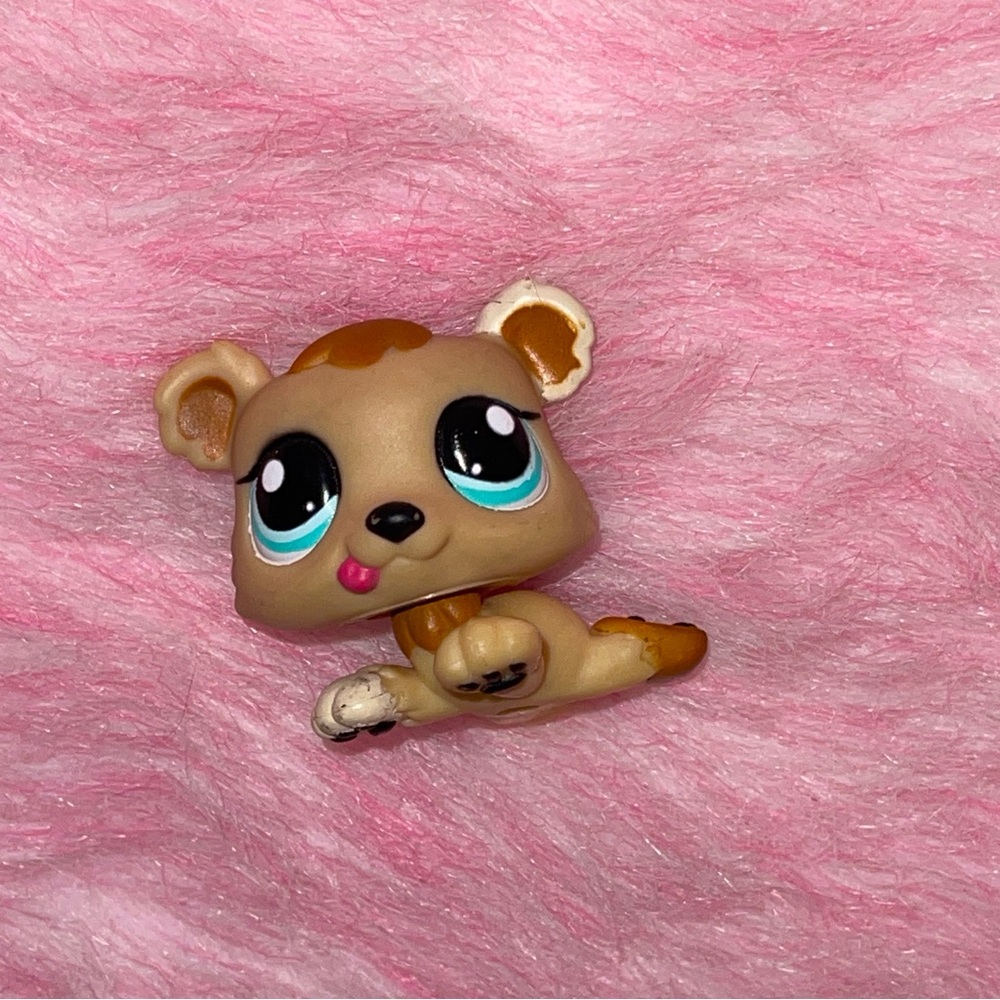 Littlest pet shop LPS 1554 petriplets baby bear HASBRO toy figure authentic cub